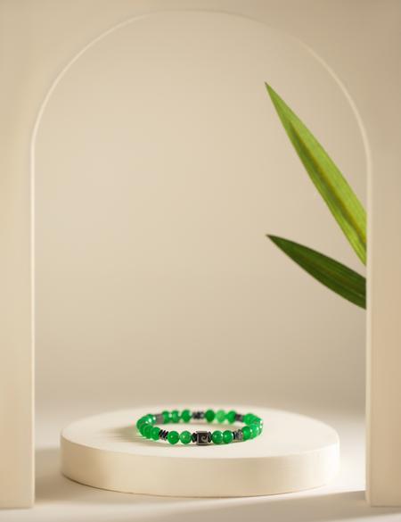 Yeşil Taş Bileklik - 50296968001