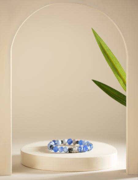 Mavi Taş Bileklik - 50296985001