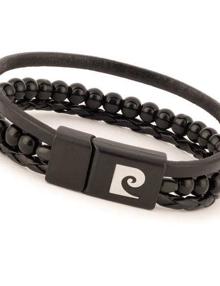 Siyah Deri Bileklik - 50296959001