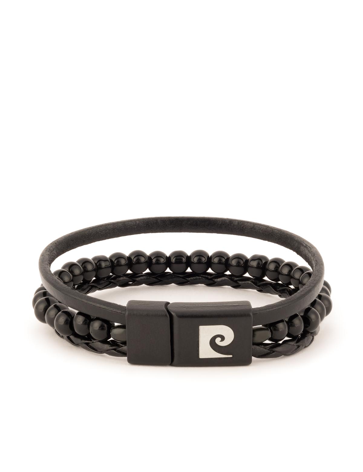 Siyah Deri Bileklik - 50296959001