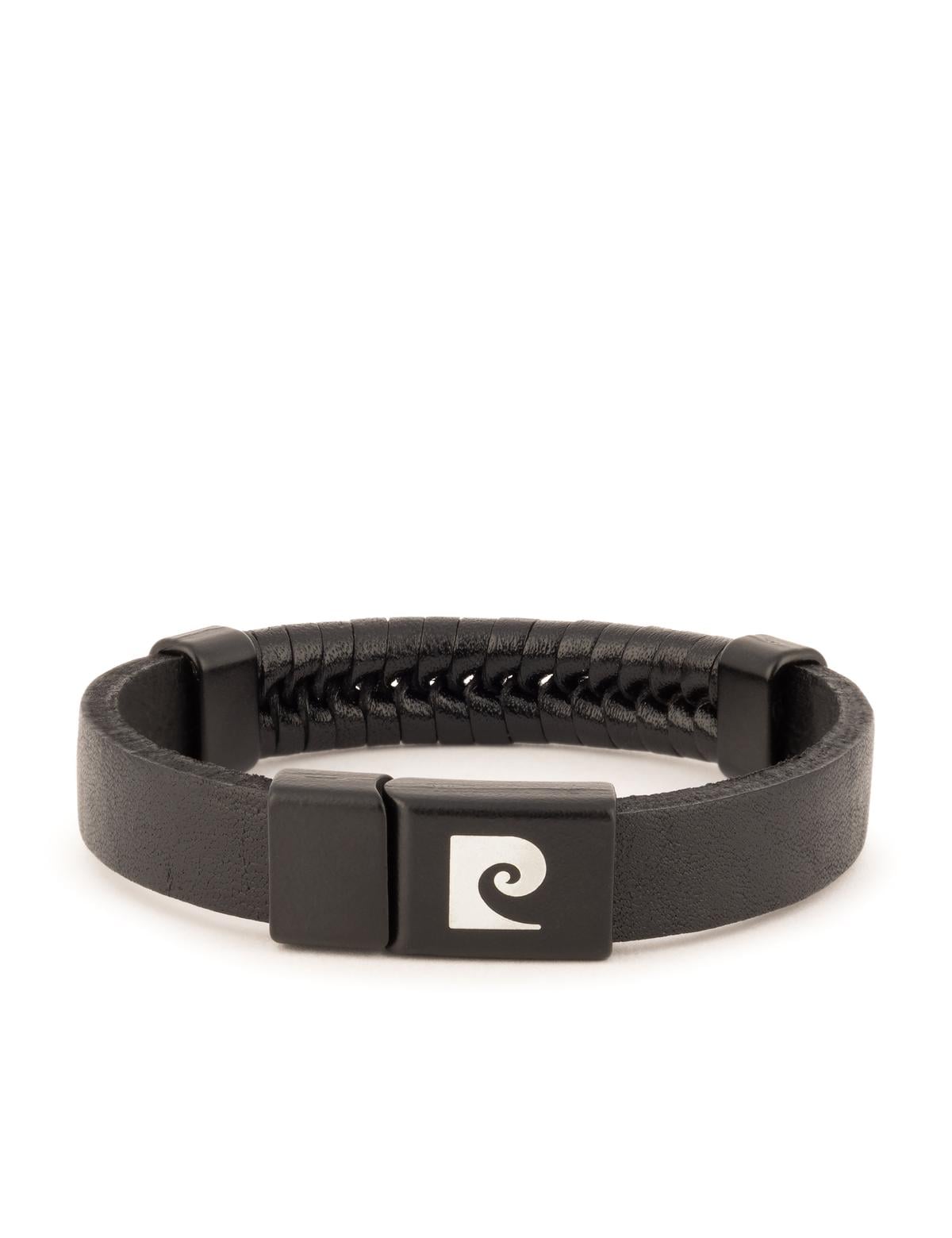 Siyah Deri Bileklik - 50296963001