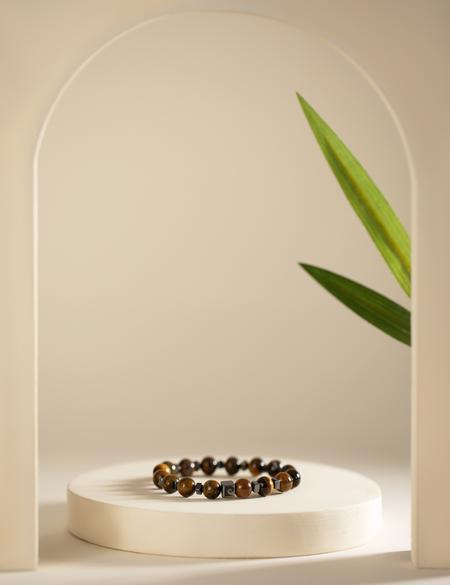 Kahverengi Taş Bileklik - 50296977001