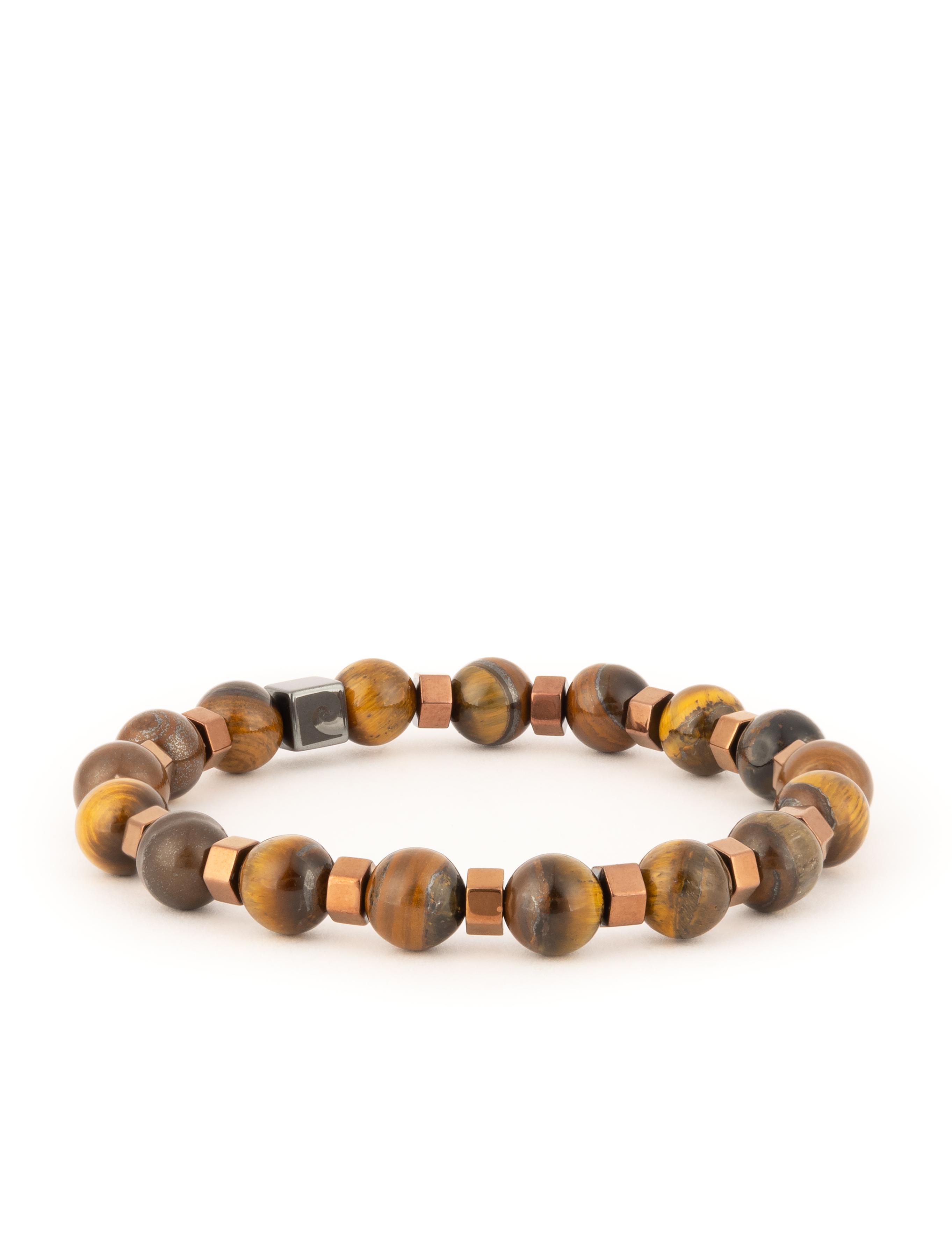 Kahverengi Taş Bileklik