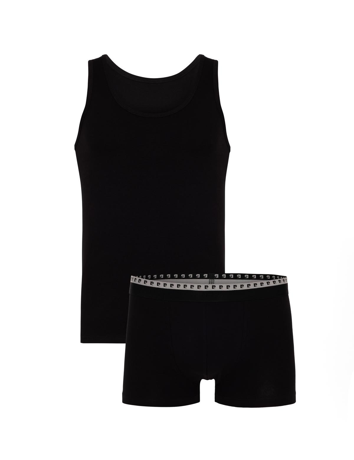 Siyah Atlet Boxer Takım - 50293312002