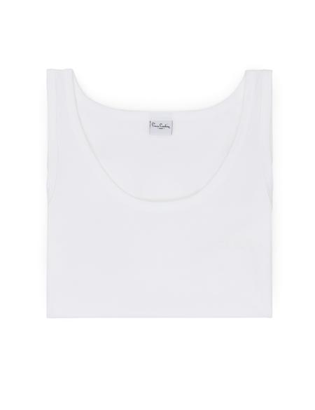 Beyaz Tekli Atlet - 50293313001