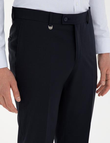 Lacivert Slim Fit Kumaş Pantolon - 50288144051