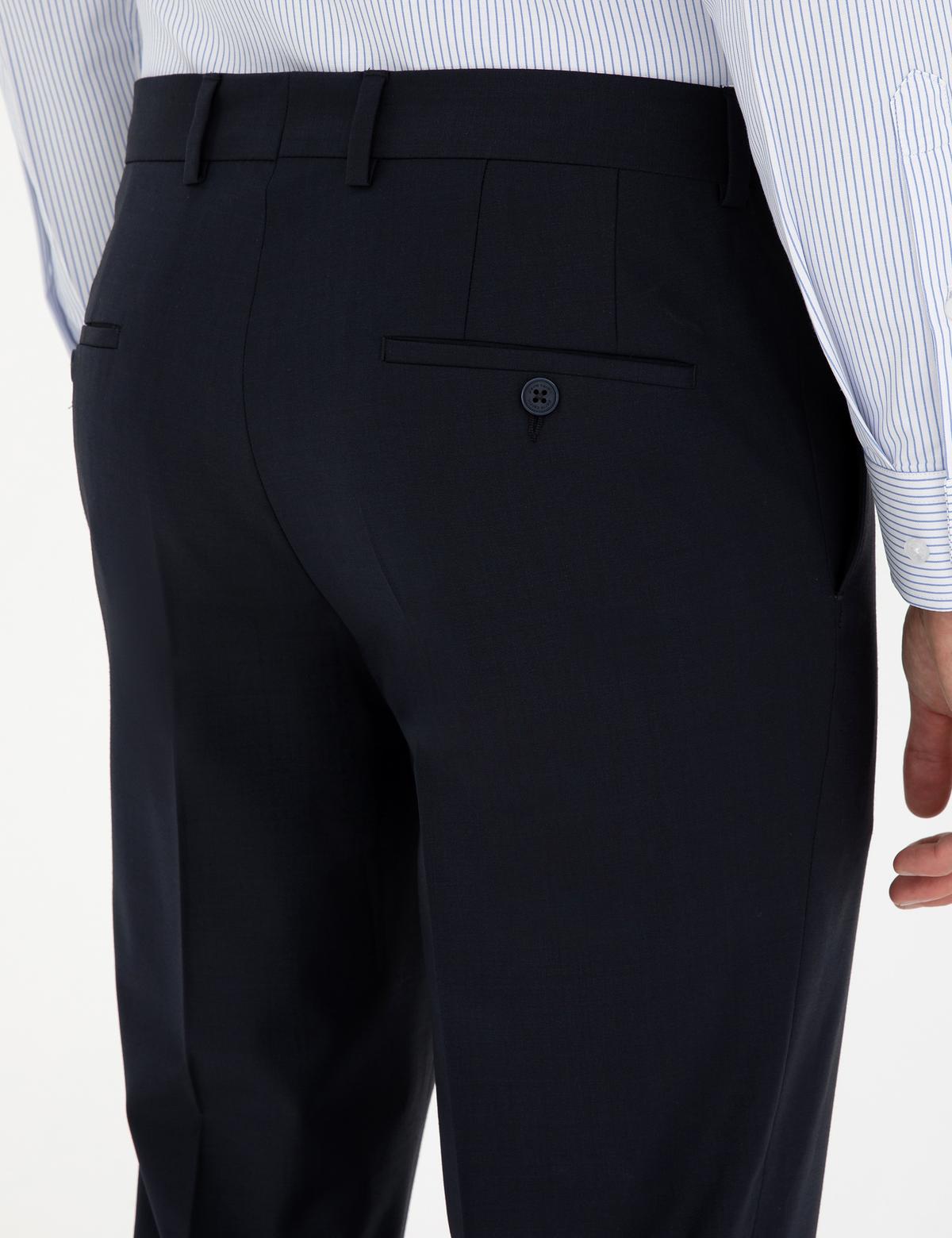 Lacivert Slim Fit Kumaş Pantolon - 50288144051