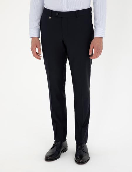 Lacivert Slim Fit Kumaş Pantolon - 50288144051