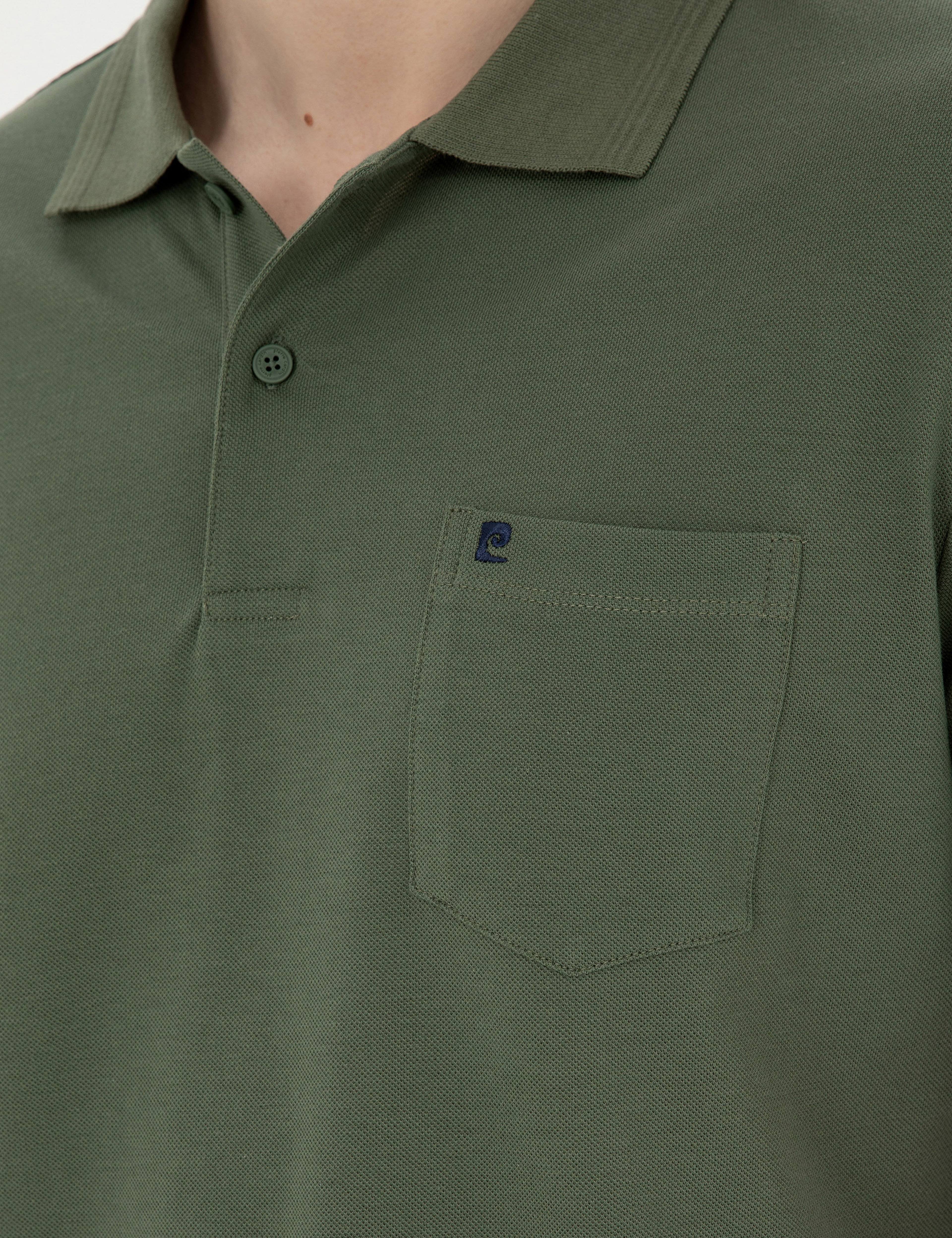 Haki Regular Fit Basic Tişört