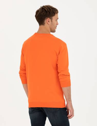 Turuncu Regular Fit Sweatshirt