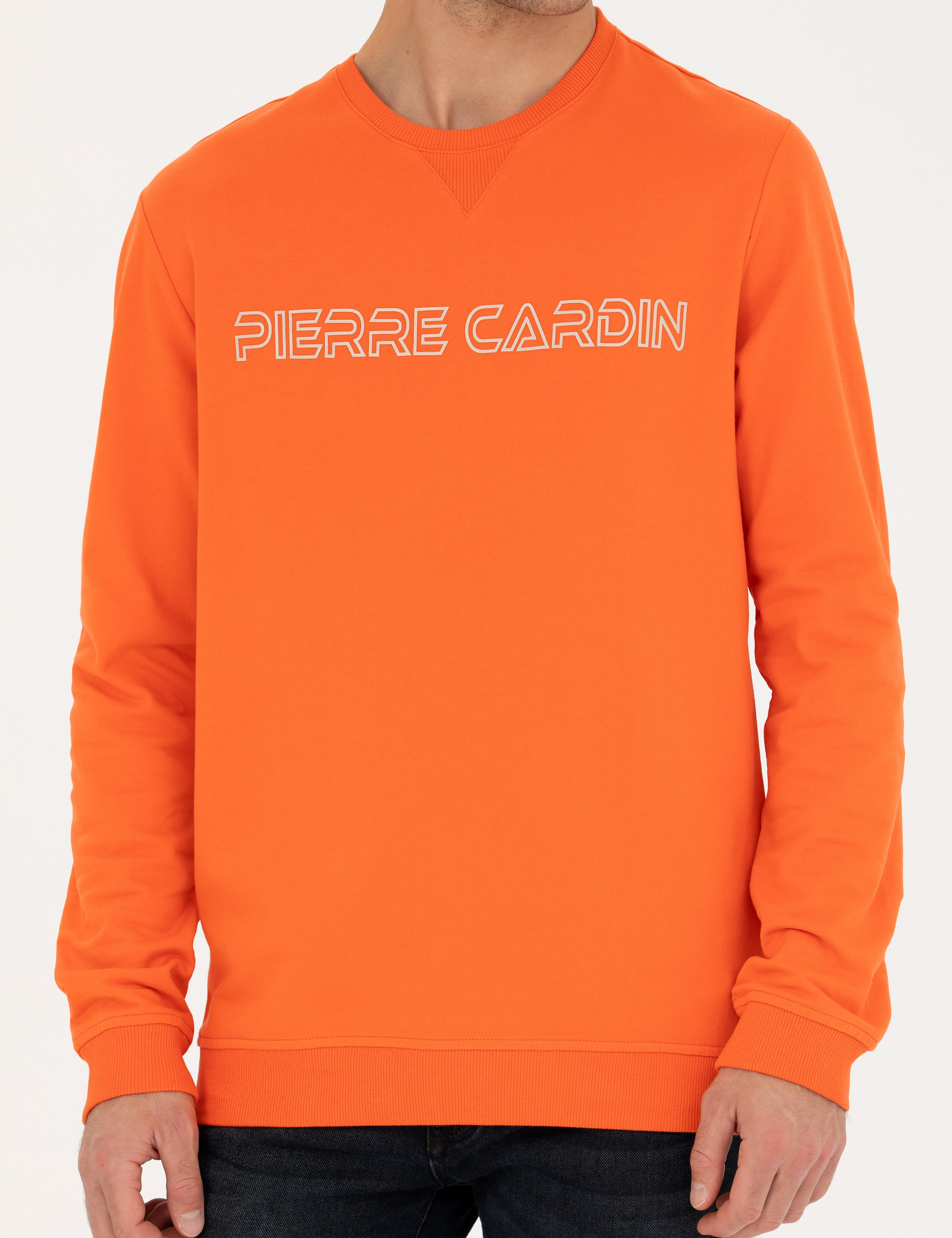 Turuncu Regular Fit Sweatshirt - Image 6