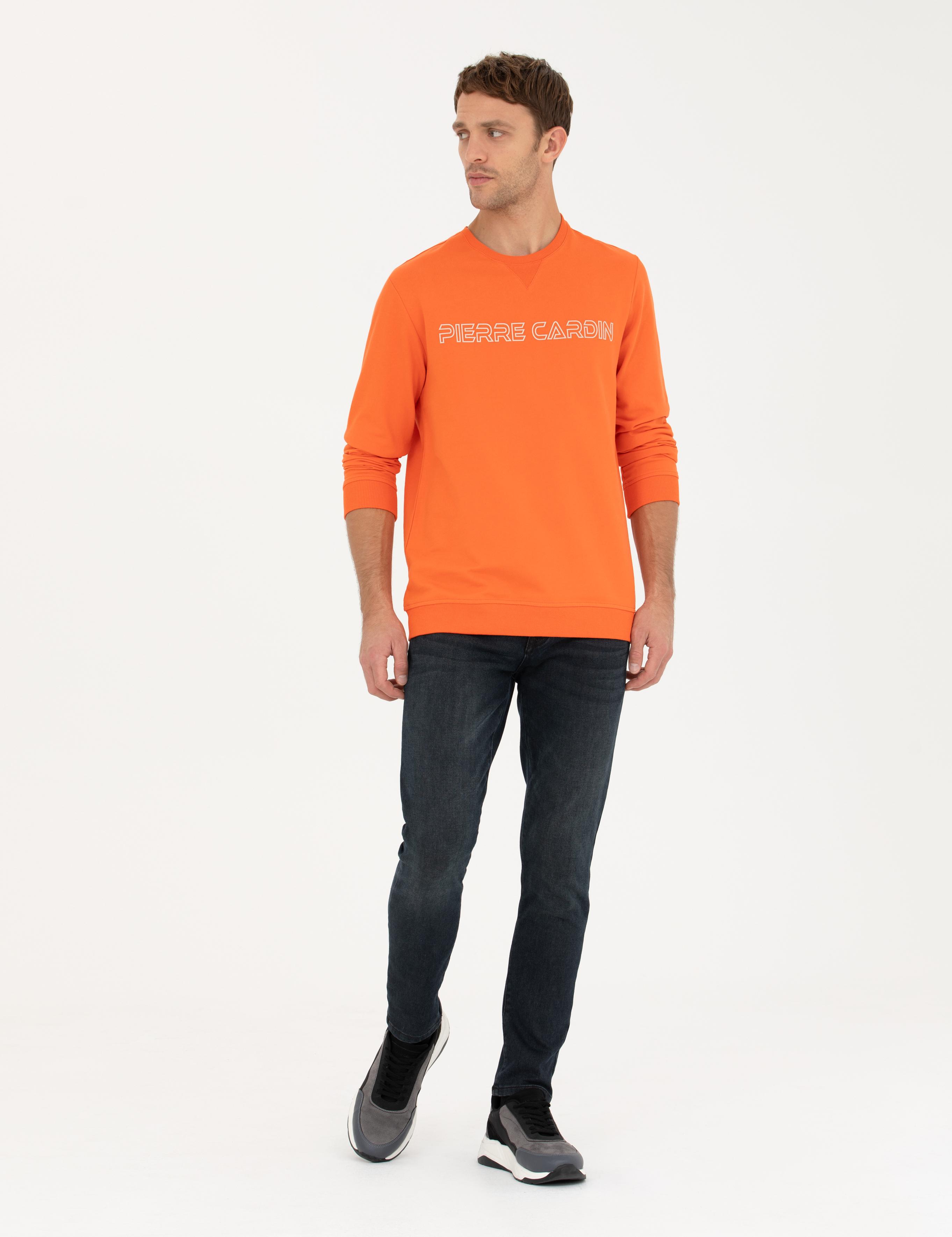 Turuncu Regular Fit Sweatshirt