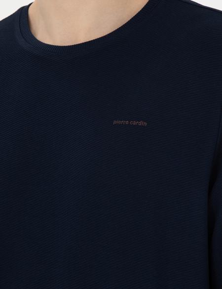 Koyu Lacivert Regular Fit Sweatshirt - 50279552015