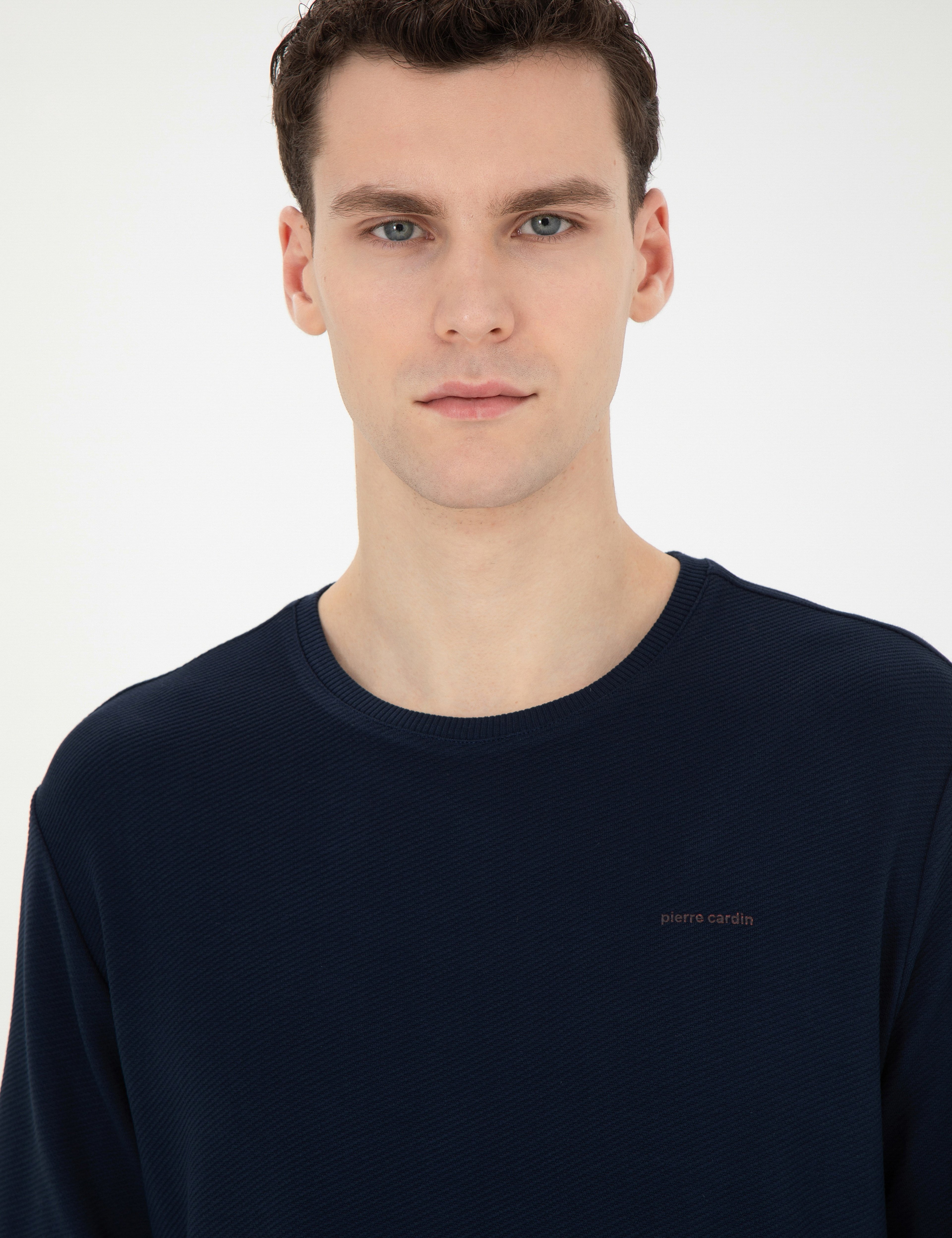 Koyu Lacivert Regular Fit Sweatshirt - Image 2