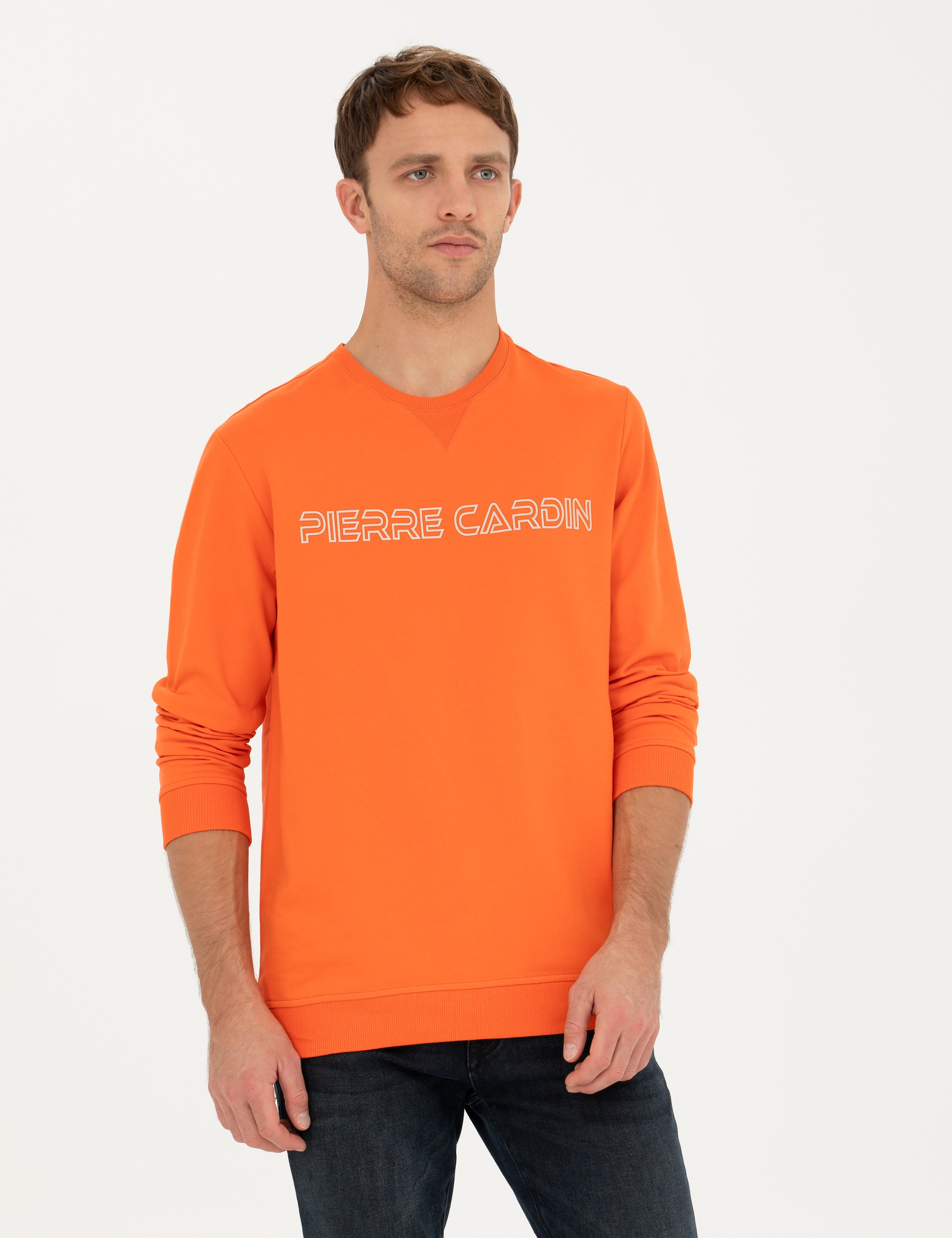 Turuncu Regular Fit Sweatshirt - Image 1
