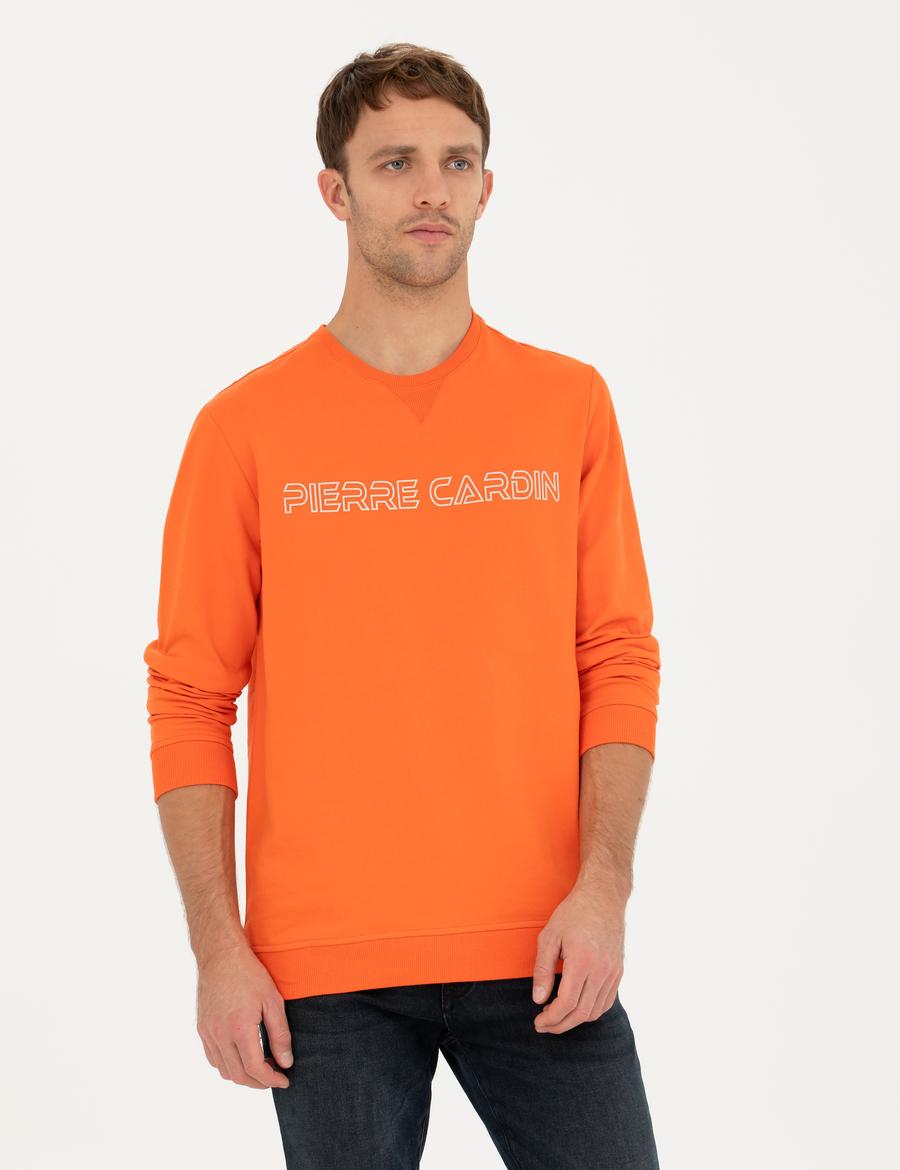 Turuncu Regular Fit Sweatshirt