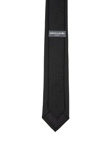 Siyah 3'lü Kravat-Mendil-Kravat İğnesi Set - 50298133001