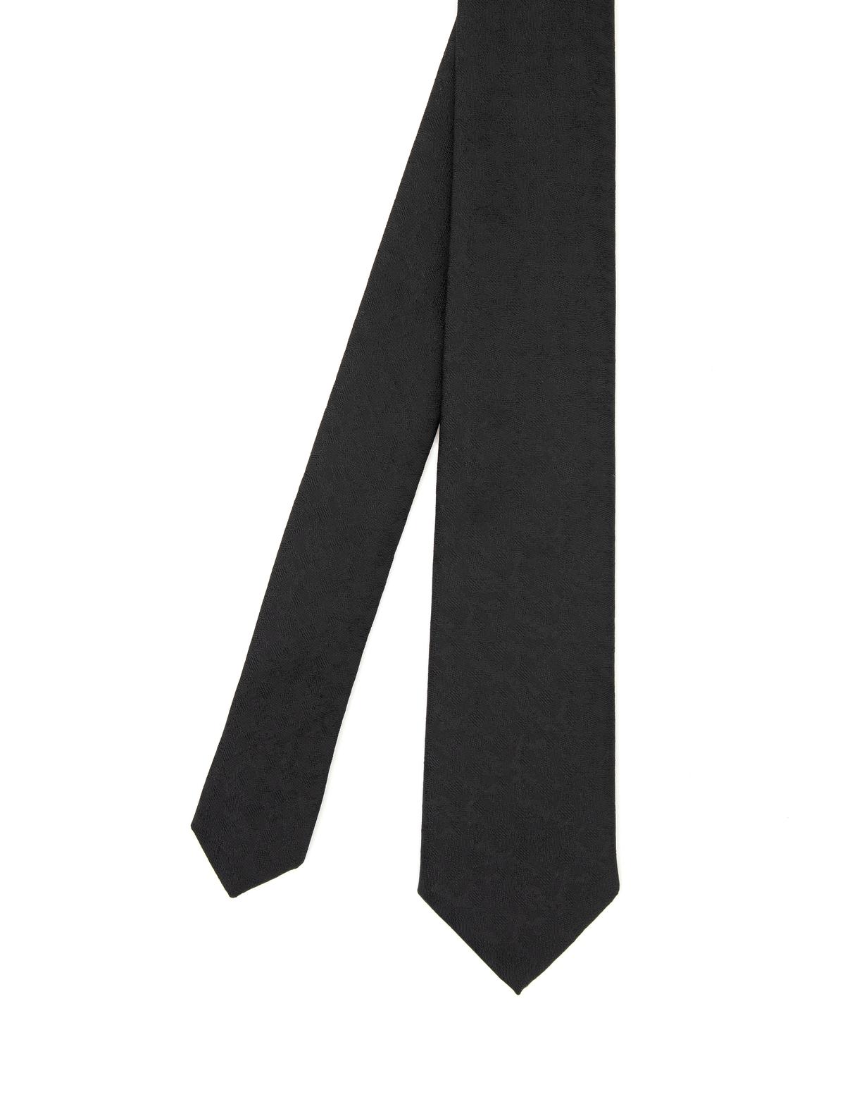 Siyah 3'lü Kravat-Mendil-Kravat İğnesi Set - 50298133001