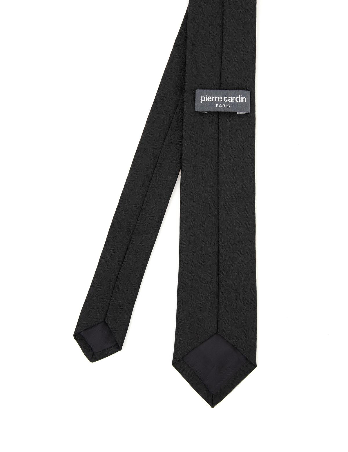 Siyah 3'lü Kravat-Mendil-Kravat İğnesi Set - 50298133001