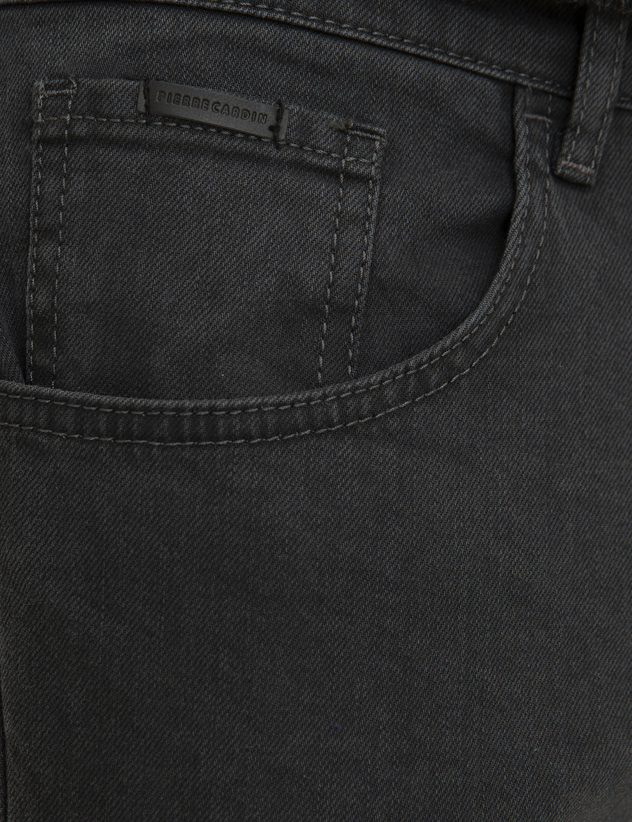 Antrasit Slim Fit Denim Pantolon - Image 4