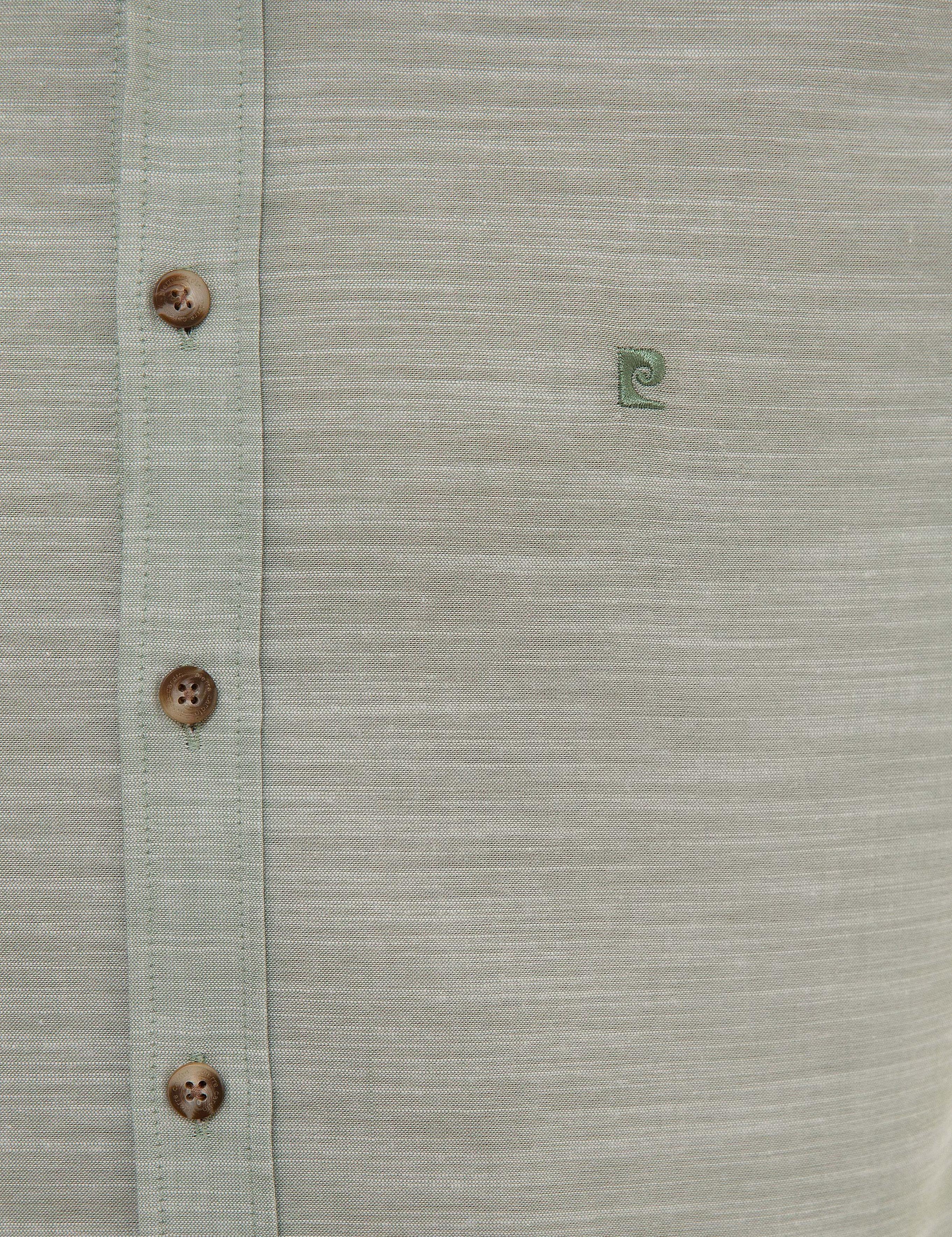 Yeşil Slim Fit Gömlek