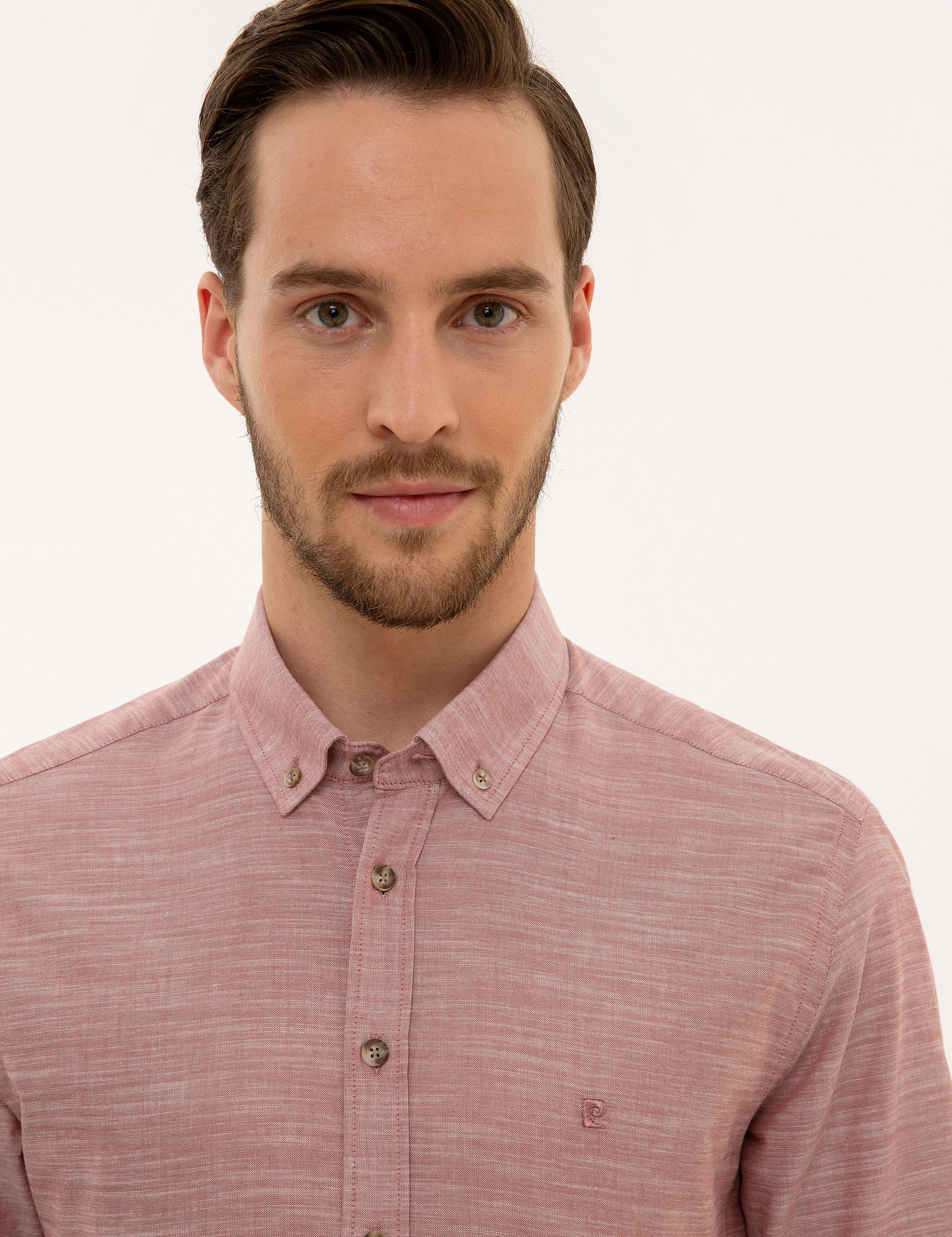 Kiremit Slim Fit Gömlek