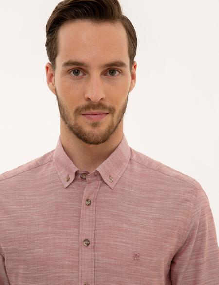 Kiremit Slim Fit Gömlek - 50223637037