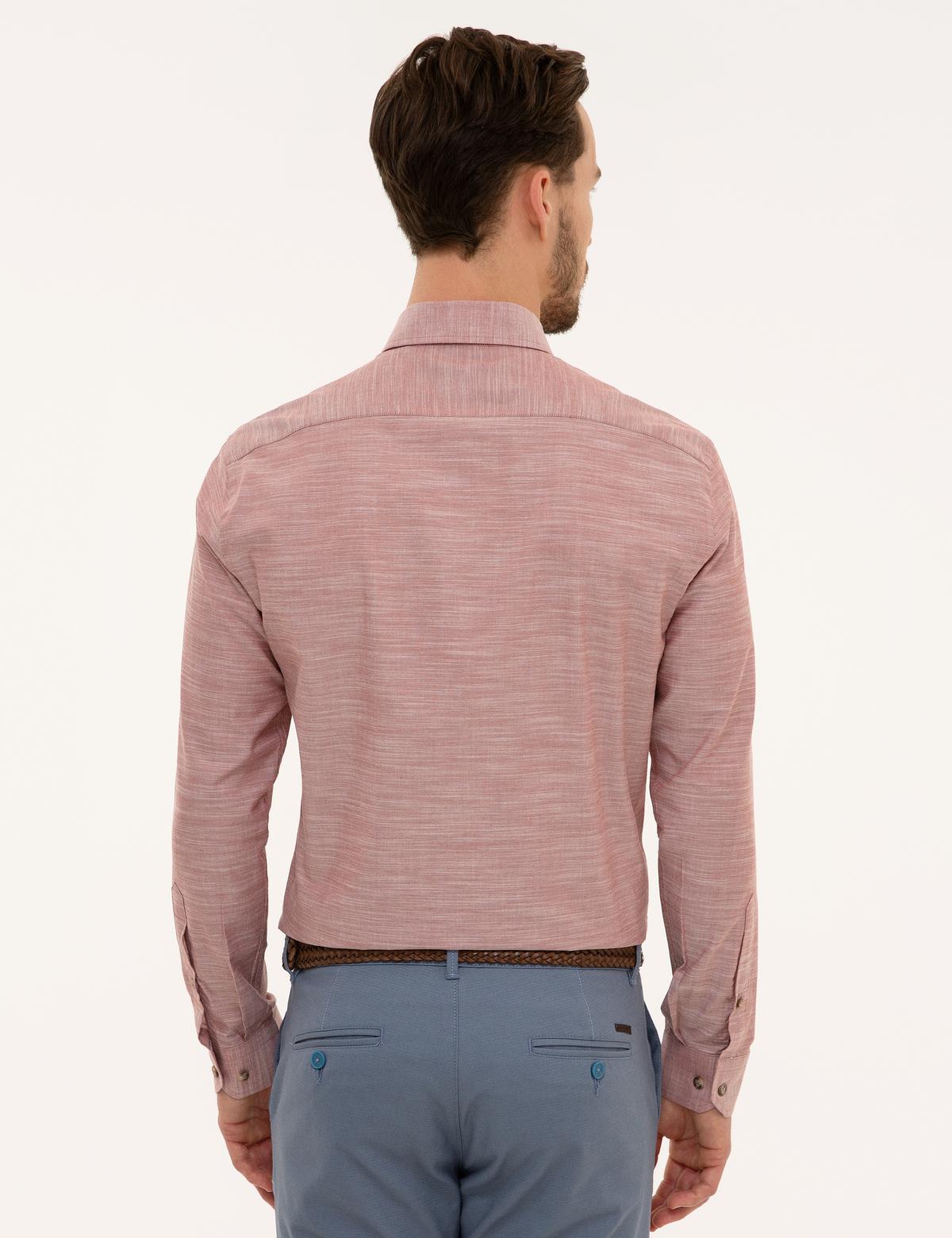 Kiremit Slim Fit Gömlek - 50223637037