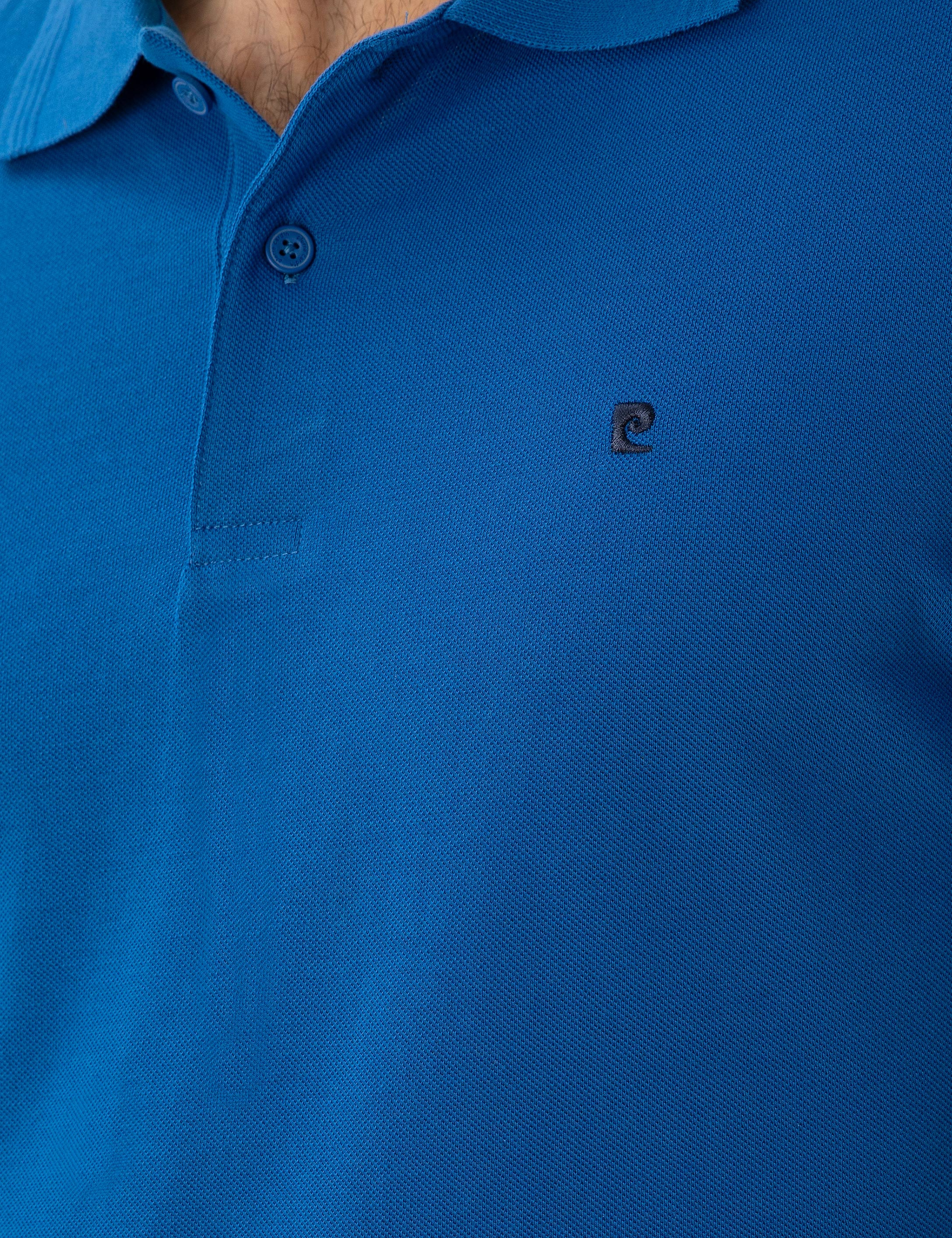 Sax Slim Fit %100 Pamuk Düğmeli Polo Yaka Basic Tişört