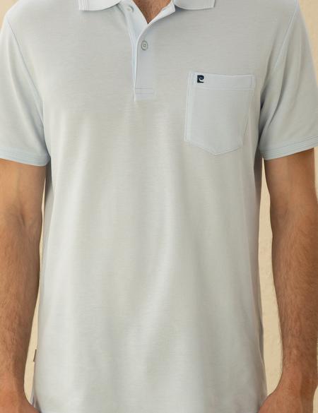 Açık Mavi Regular Fit Basic Tişört - 50291576098