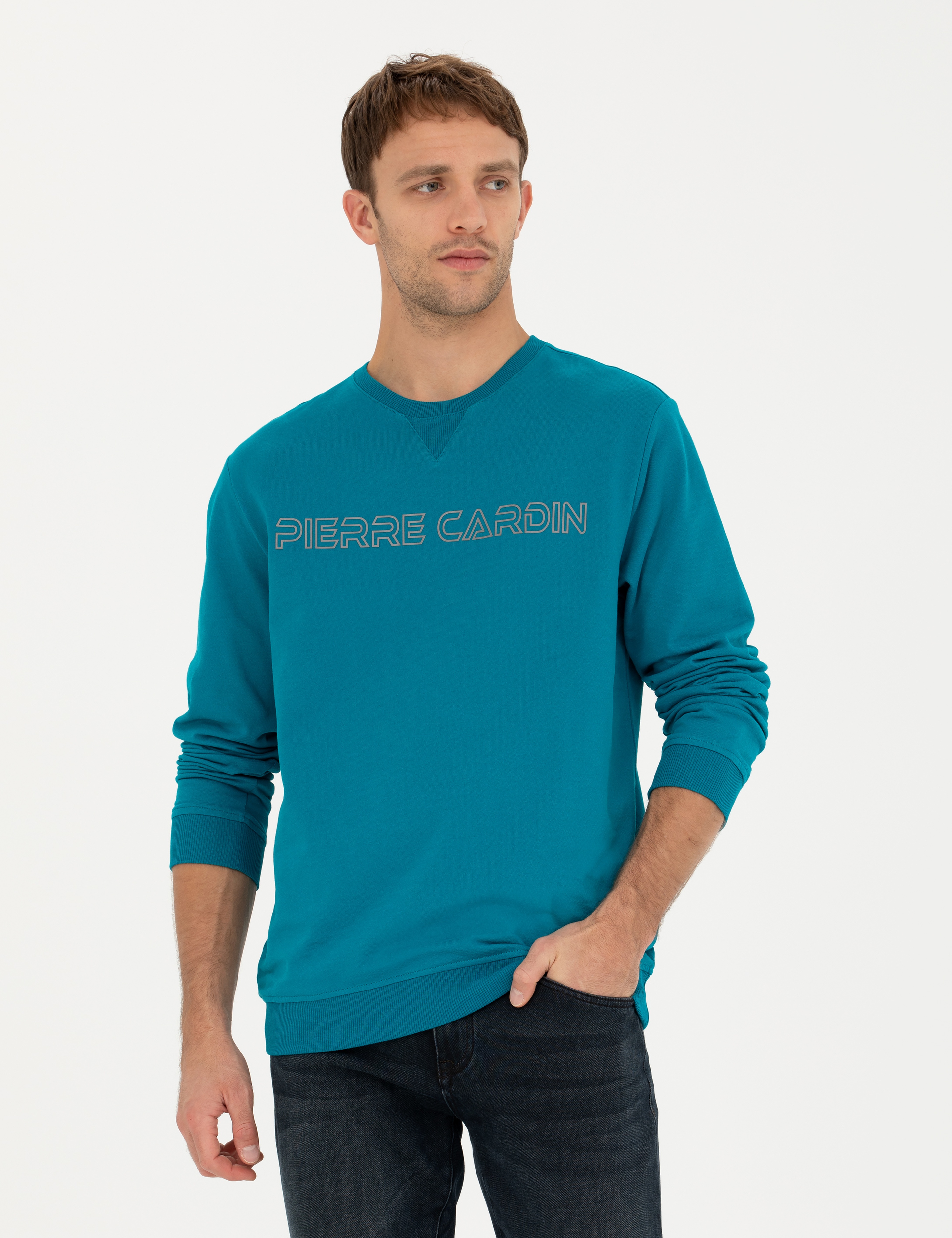 Zümrüt 2 İplik Regular Fit İçi %100 Pamuk Sweatshirt