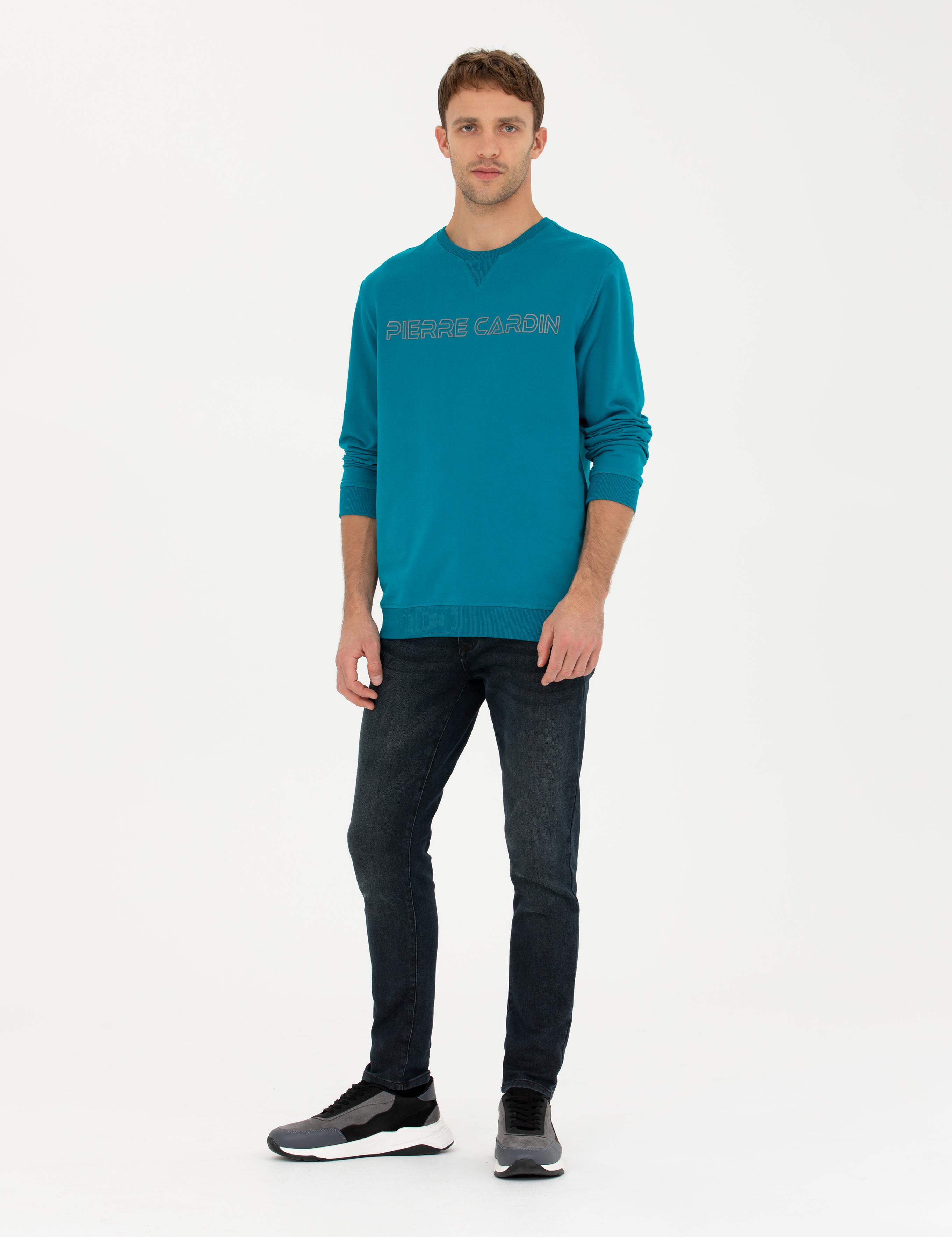 Zümrüt 2 İplik Regular Fit İçi Polarlı %100 Pamuk Sweatshirt