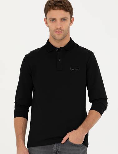 Siyah Slim Fit Sweatshirt