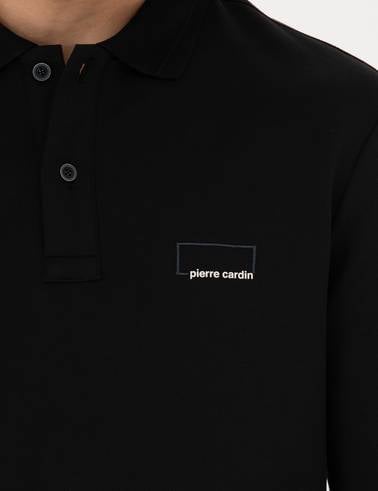 Siyah Slim Fit Sweatshirt