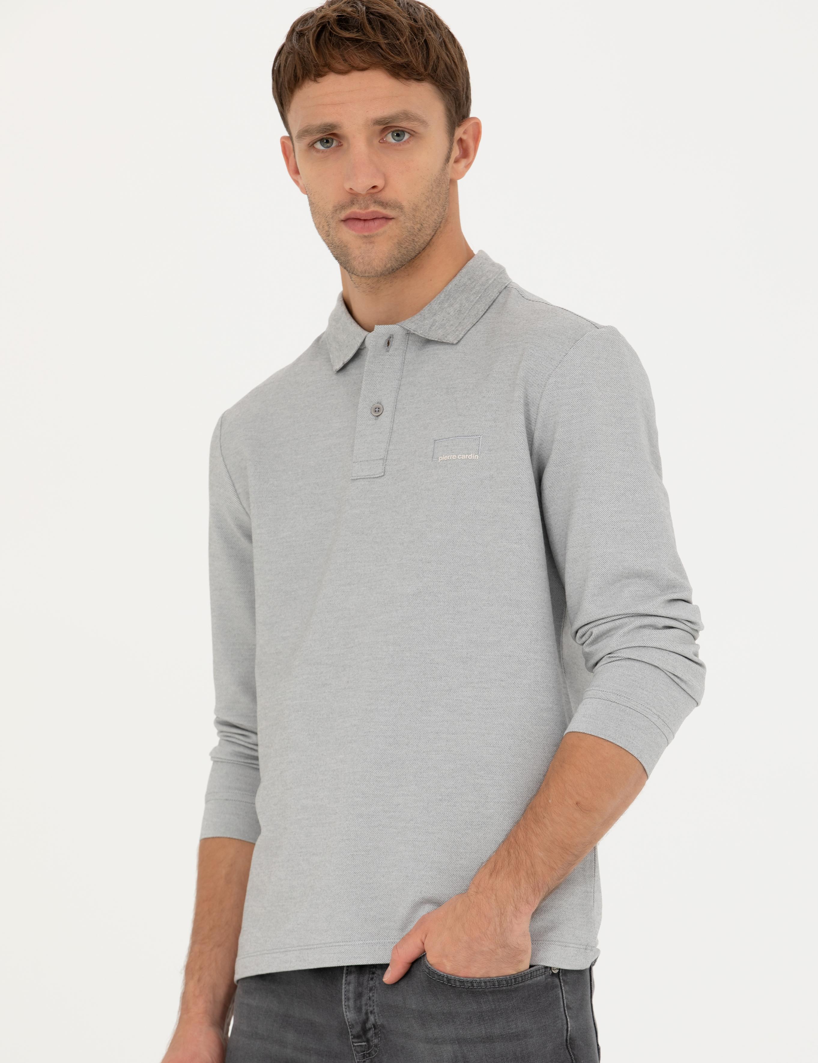 Gri Melanj Slim Fit Sweatshirt