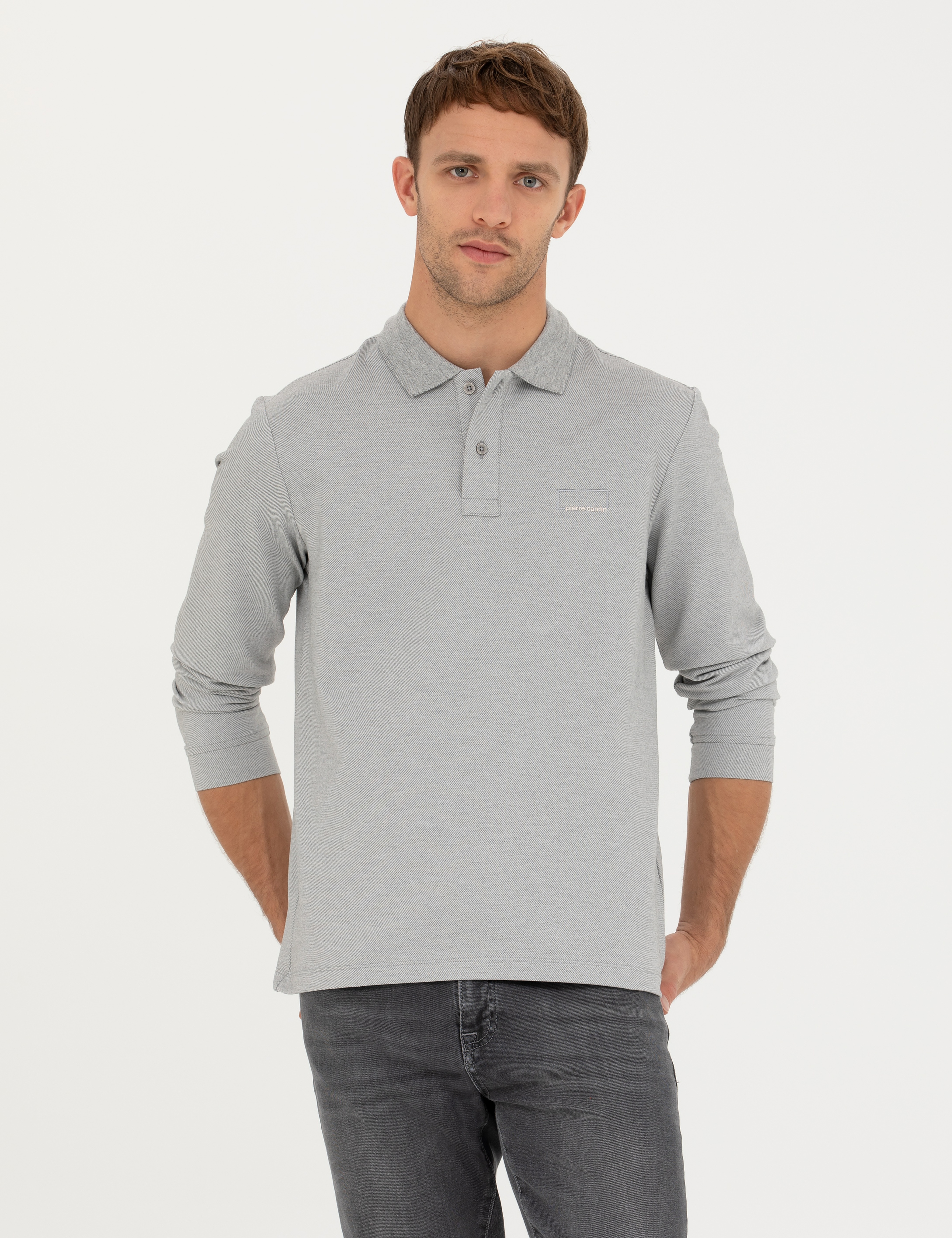 Gri Melanj Slim Fit Sweatshirt - Image 1