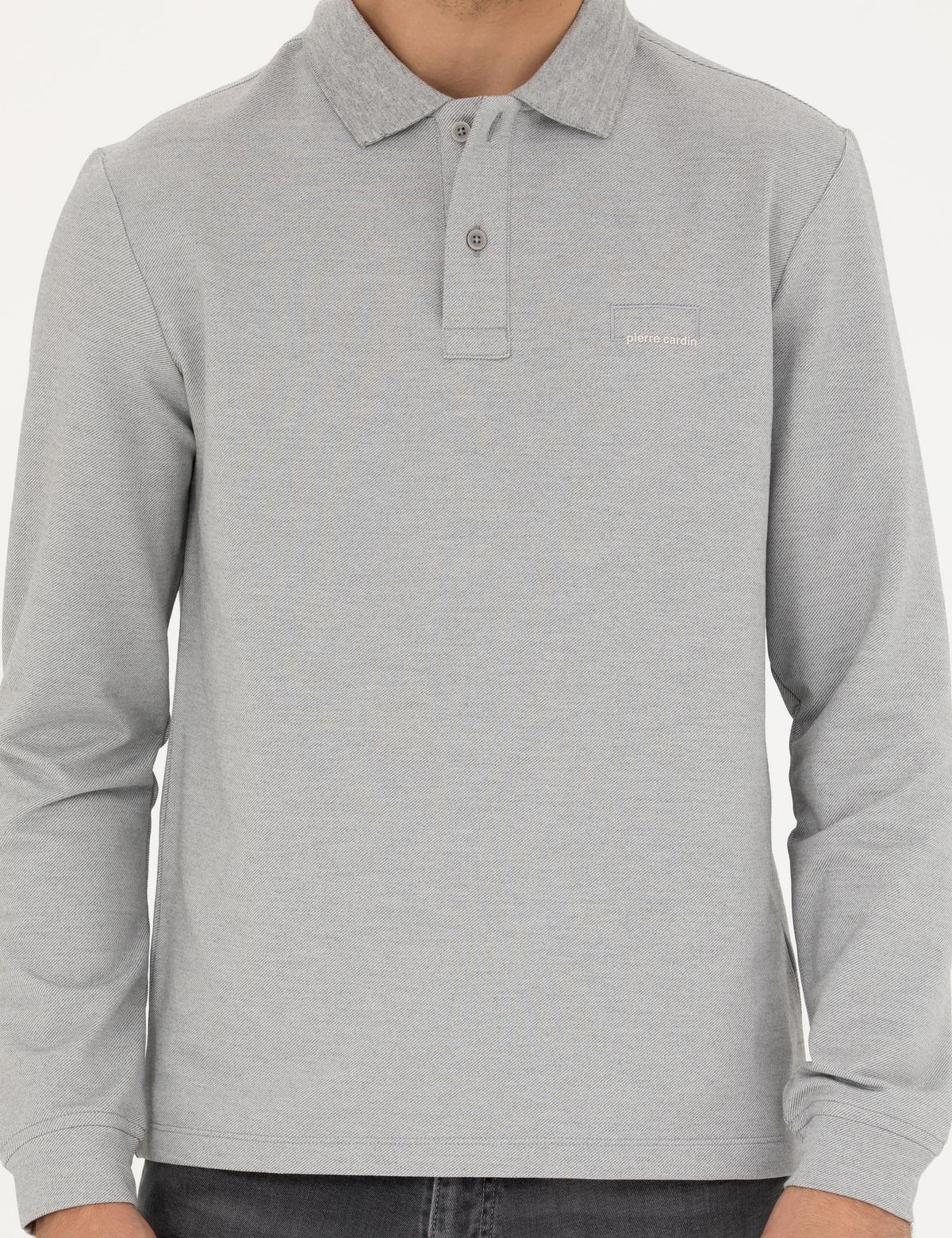 Gri Melanj Slim Fit Sweatshirt - 50279558028