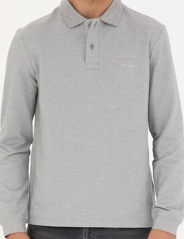 Gri Melanj Slim Fit Sweatshirt