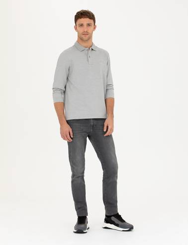 Gri Melanj Slim Fit Sweatshirt