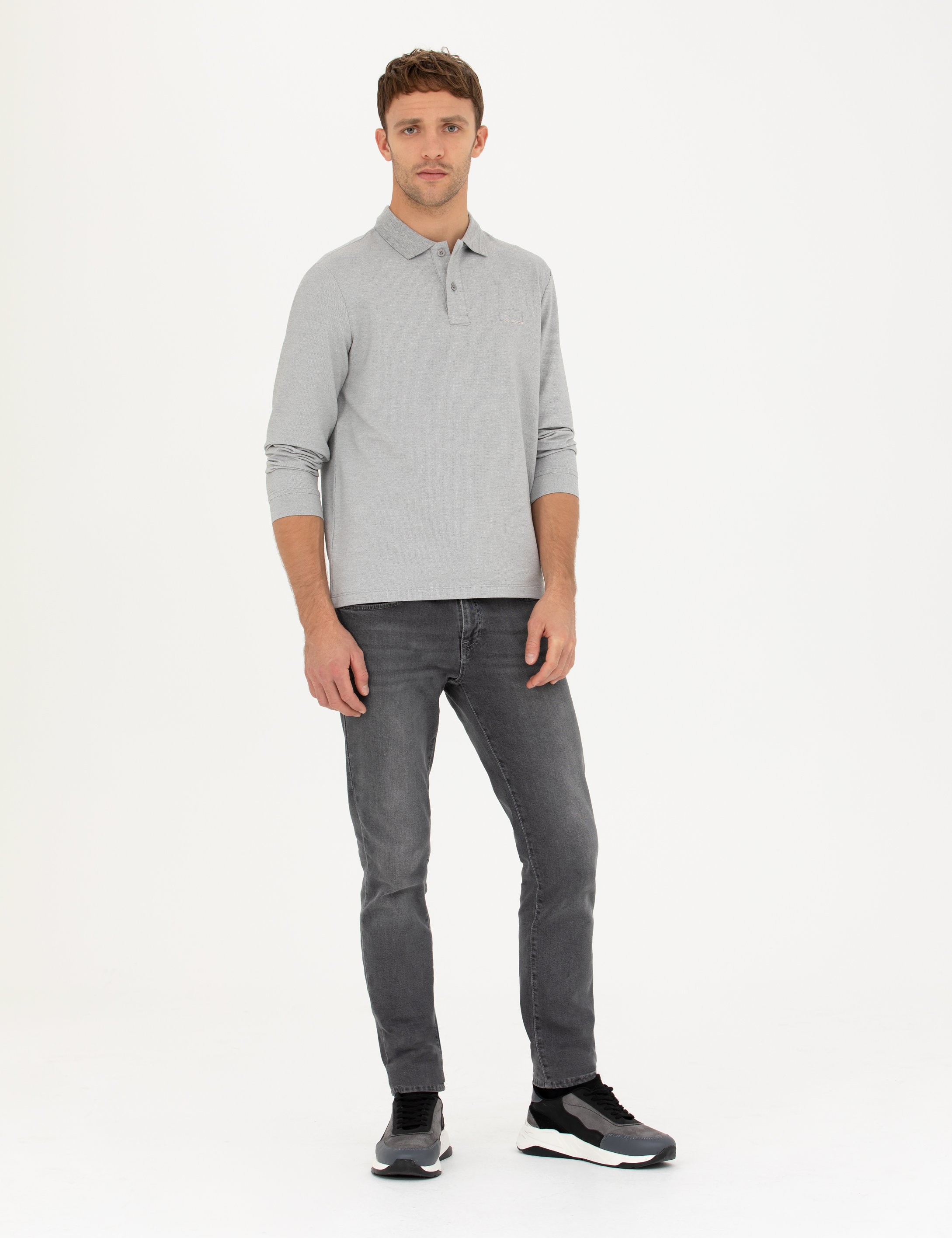 Gri Melanj Slim Fit Sweatshirt