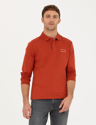 Kiremit Slim Fit Sweatshirt