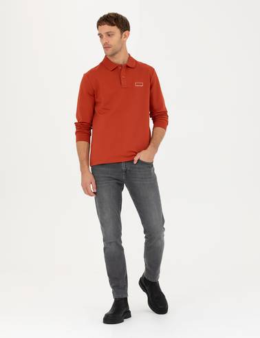 Kiremit Slim Fit Sweatshirt