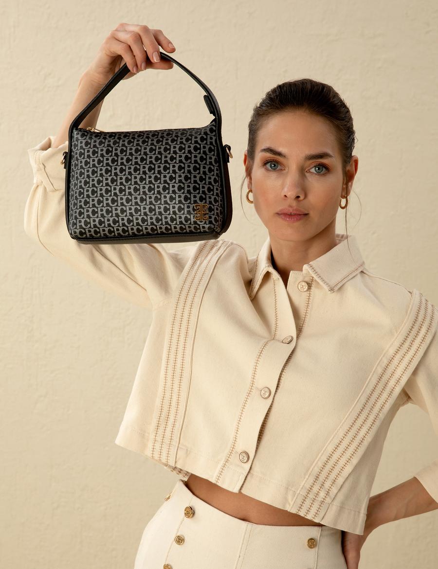 Siyah Çapraz Çanta