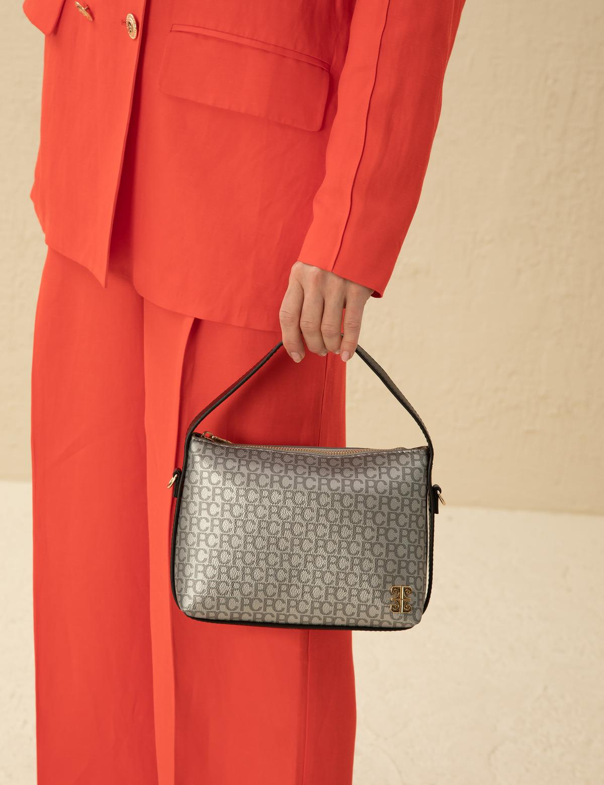 Gümüş Çapraz Çanta - 50297687003