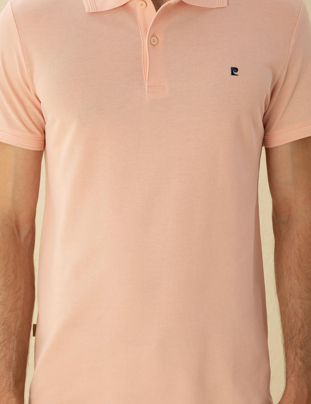 Pudra Slim Fit Basic Tişört - 50291625103