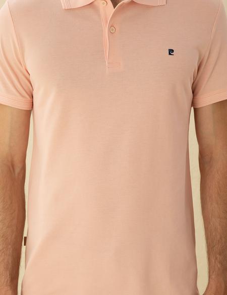 Pudra Slim Fit Basic Tişört - 50291625103