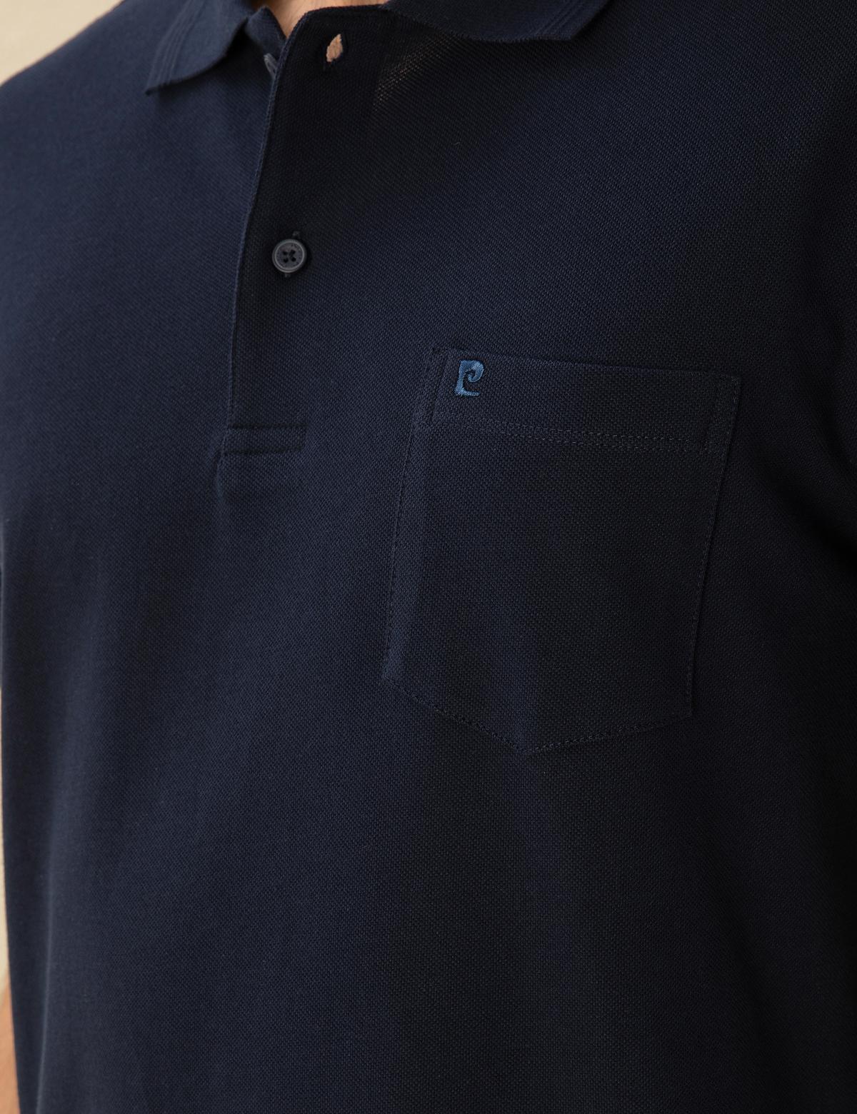 Lacivert Regular Fit Basic Tişört - 50291576051