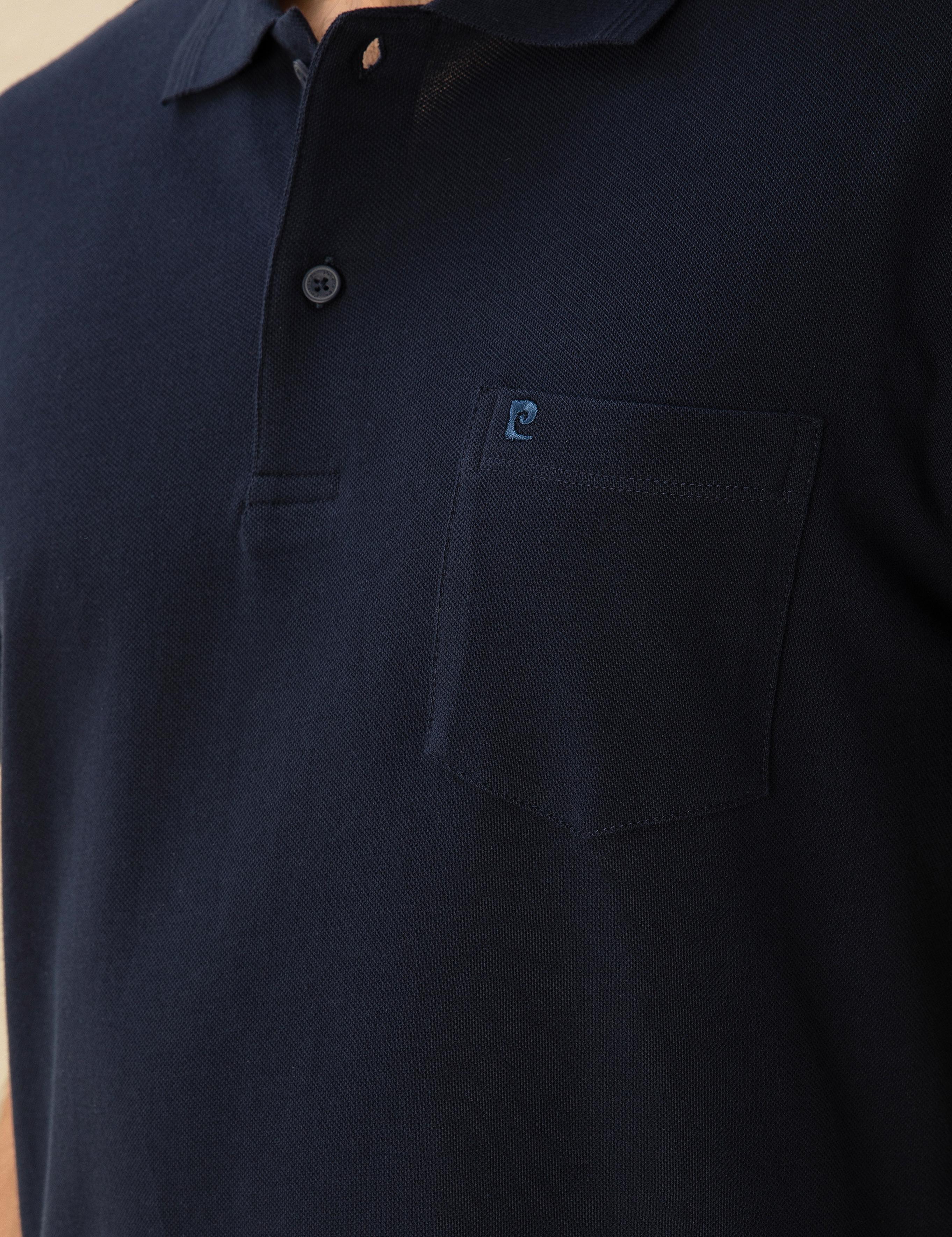 Lacivert Regular Fit Basic Tişört