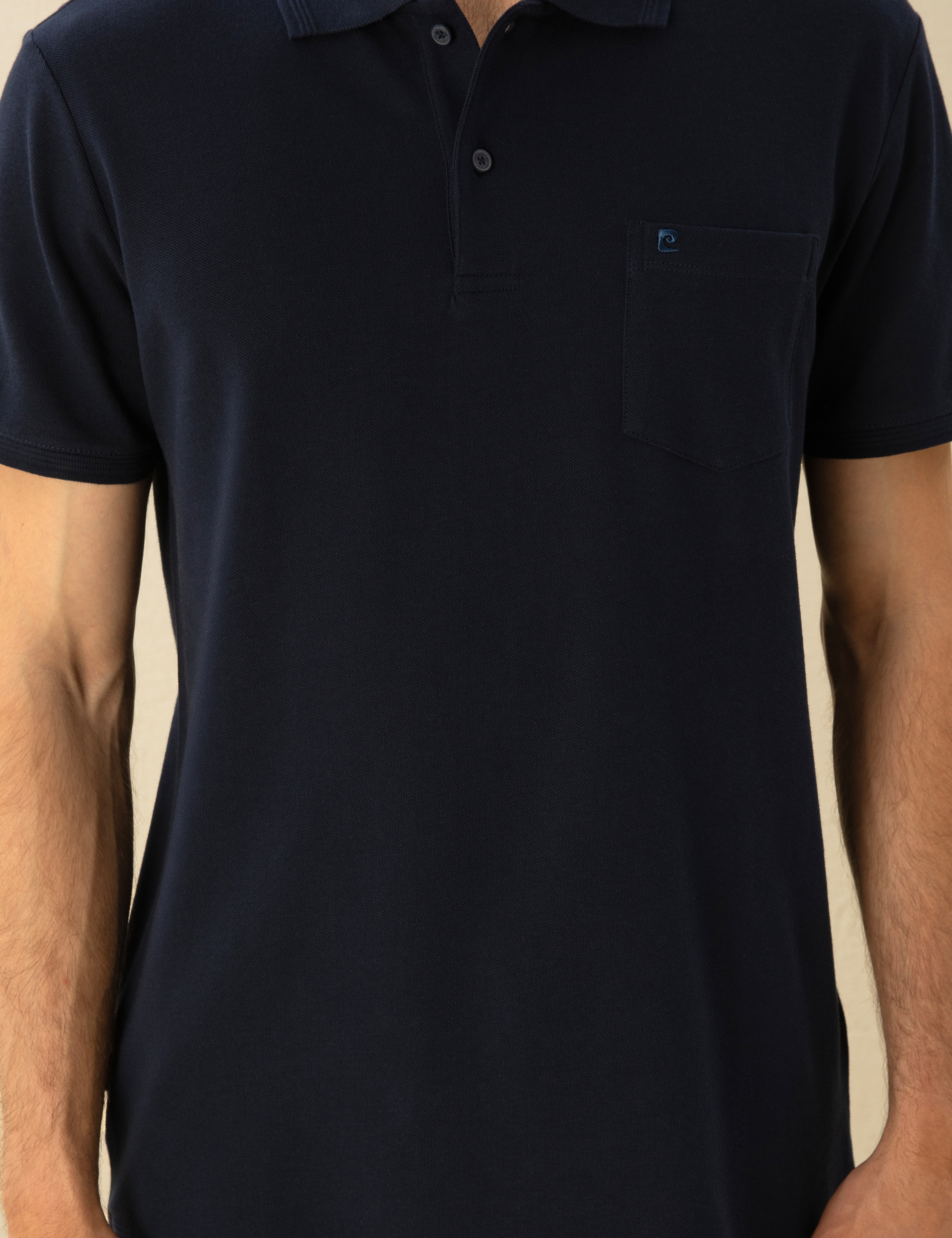 Lacivert Regular Fit Basic Tişört - Image 6