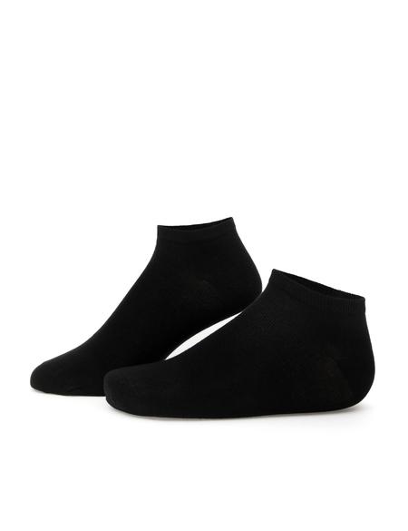 Erkek Siyah Düz Patik Çorap - 50291768001